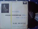 SXL 2115 WB: KARL RICHTER - HANDEL ORGAN CONCERTOS VOL. 1