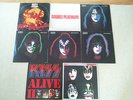 Kiss:8 LPs/The Originals/Double Platinum/Dynasty/Alive 2+all 4 solo LPs