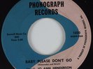 R&B 45 JO ANN HENDERSON Baby Please Don't Go PHONOGRAPH HEAR