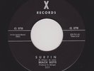 '61 BEACH BOYS Classic Surfin/Luau X Records 301 M- LOOK & HEAR NOW
