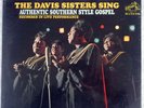 THE DAVIS SISTERS SING-AUTHENTIC SOUTHERN STYLE GOSPEL,RCA,ORIG BLK LBL,S/S