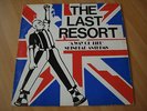 THE LAST RESORT - SKINHEAD ANTHEMS RARE RED VINYL LP & BOOKLET OI KBD