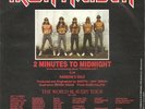 IRON MAIDEN SINGLE 2 MINUTES MIDNIGHT SPAIN *P*R*O*M*O* 1984 RARE