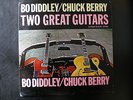 BO DIDDLEY/CHUCK BERRY TWO GREAT GUITARS RARE PROMO LP