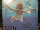Nirvana Nevermind LP Vinyl SIGNED AUTOGRAPHED Dave Grohl Krist Novoselic B. Vig