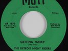 Funk 45 DETROIT NIGHT RIDERS Getting Funky MUTT HEAR NM