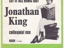 JONATHAN KING Let It All Hang Out MOD DANCER Hombres RARE M- Denmark 45 LISTEN