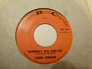 LOUIS JORDAN SATURDAY NITE FISH FRY AIN'T NOBODY HERE  NORTHERN SOUL TANGERINE