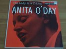 Anita O'Day The Lady Is A Tramp vinyl LP  SIGNED Verve MGV-2049 dg mono RARE