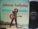 JOHNNY HALLYDAY-RECENTISSIME-ORIG.BLK ITALIAN PHILIPS- MASTERWORK