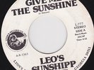 70'S SOUL 45 - LEO'S SUNSHIPP on LYON'S RECORDS
