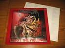 MASSACRA Enjoy The Violence LP RARE MERCILESS PROTECTOR MORBID SAINT SADUS