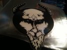 Venom.  Manitou / Woman     SHAPED PICTURE DISC