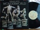 1974 1st year UK Bronze Uriah Heep Wonderworld Near Mint +Inner A2B3