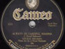 LUCILLE HEGAMIN - Cameo 450- Always Be Careful Mamma / Reckless Daddy - BLUES 78