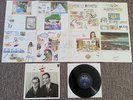 LP/ KRAFTWERK - RALF & FLORIAN - Orig Ger 1st Press '73 +POSTER Kraut Psych Rare