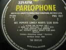 BEATLES SGT PEPPER Y&B MONO OMITS A DAY IN THE LIFE PMC 7027  LOVELY