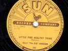 BILLY THE KID EMERSON 78 SUN 233 SOMETHING FOR NOTHING/LITTLE FINE HEALTHY THING