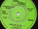 Green & Motown Demo - Marvin Gaye - You / Change What You Can - TMG 640