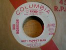 BOB MORRISON Hey Puppet Man/Mirror 45 COLUMBIA PROMO VG+ RARE Garage Rocker