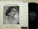 UK Columbia  ODEON PSAX SAX 2402 Schubert sonata, Annie Fischer  NM