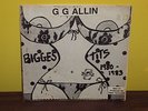GG ALLIN Biggest Tits 1980-1983  PUNK EP Black & Blue 7