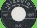 JOHN & JACKIE Little Girl / The Raging Sea 45rpm Aladdin 1958