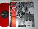 BEATLES REVOLVER JAPAN 20th UK CUTTING MONO RED COLOR VINYL w/OBI RARE