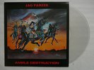 JAG PANZER Ample Destruction CLEAR VINYL LP 1984 IRON WORKS AZRA 100 Made