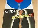 AC/DC-Powerage LP Albert 1978 blue vinyl Australia