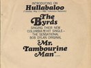 The Byrds Mr. Tambourine Man - Rare Promo Picture Slv & Red Vinyl 45