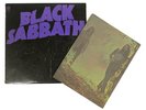 Black Sabbath - Master Of Reality LP 1971 ORIG W/RARE POSTER Green Label