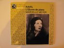 RAVEL L'OEUVRE DE PIANO MARCELLE MEYER TWO RECORDS SET NEAR MINT