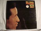 MAX ROACH -PERCUSSION BITTER SWEET-ORANGE LABEL -RVG - STEREO - ORIG-NM