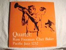 CHET BAKER/RUSS FREEMAN QUARTET-PJ 1232--DG -ORIGINAL NM -