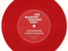 PAUL McCARTNEY -Christmas Kisses- LTD EDITION **RED** VINYL 45 + PS  THE BEATLES
