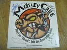 Autographed by entire Motley Crue 12