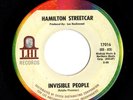 Garage Psych 45 HAMILTON STREETCAR Invisible People/Flash LHI HEAR Rare