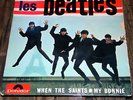 LES BEATLES FRENCH POLYDOR 21914 TOUR EIFFEL RARE type 1