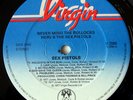 SEX PISTOLS - NEVER MIND THE BOLLOCKS Lp 1st UK Press Pre Release of 1000 A2/B1