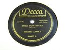 KOKOMO ARNOLD on DECCA # 48000 MILK COW BLUES & OLD ORIGINAL KOKOMO BLUES 1934