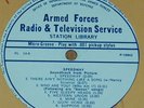 ELVIS PRESLEY -SPEEDWAY RARE ARMED FORCES RADIO TELEVISION SERVICE LP (AFRTS)