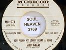 SHEP GRANT You Found My Lonely Heart A Home MUSICOR 1074 Northern Soul 45 Listen
