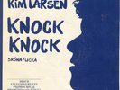 KIM LARSEN - 45 Spain PS - PROMO WL - Knock knock - EX * Gasolin *  1984