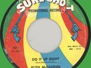 RUTH McFADDEN Do It Up Right 45rpm Sure Shot 1965 soul dancer