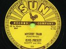 ELVIS PRESLEY Mystery Train / I Forgot To Remember   ROCKABILLY 78  RPM  RECORD