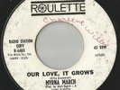 RARE Northern Soul-Myrna March on Roulette 4463 DJ-Our Love, It Grows - LISTEN