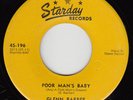 GLENN BARBER - Starday 196 - Poor Man's Baby - 1954 HILLBILLY BOPPER 45 VG/VG+