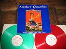 ROLLING STONES southern quotations DLP RED GREEN VINYL Seltenes Live Bootleg mit