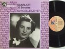 MARCELLE MEYER Piano Solo SCARLATTI 32 Sonatas   FRANCE EMI 2905773 2-LP MONO